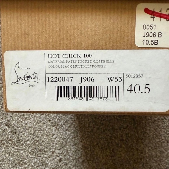 Christian Louboutin Hot Chick Heels - Picture 7 of 8
